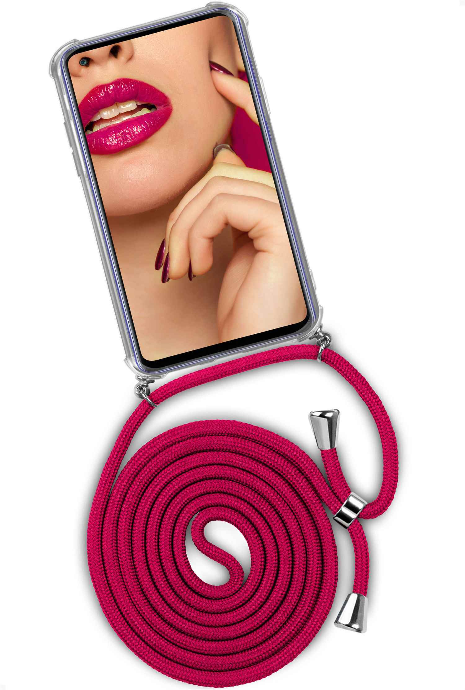 Kiss (Silber) Samsung, A21s, Galaxy ONEFLOW Hot Twist Case, Backcover,