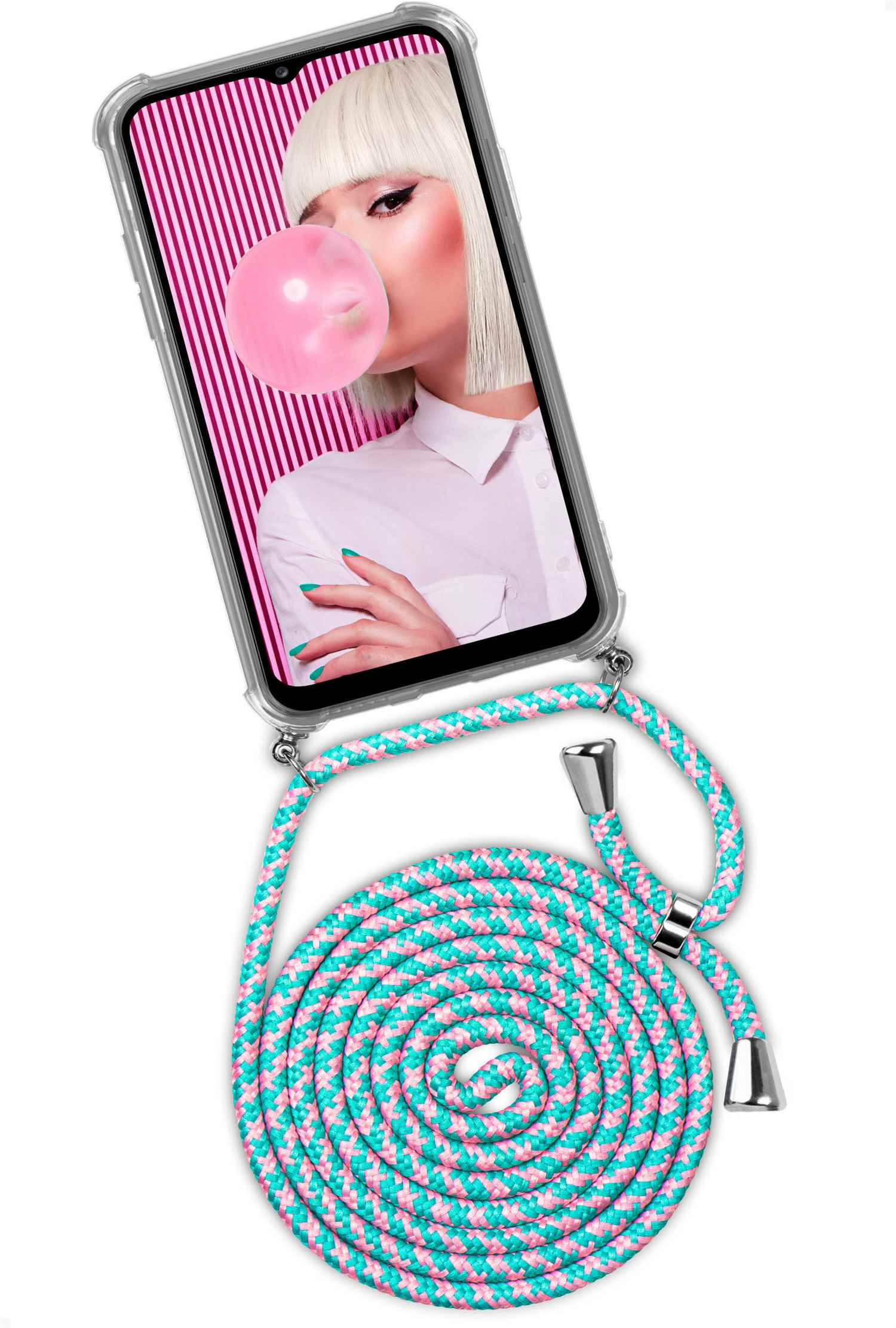 (Silber) ONEFLOW Galaxy Bubblegum Samsung, Twist Backcover, A02s, Case,