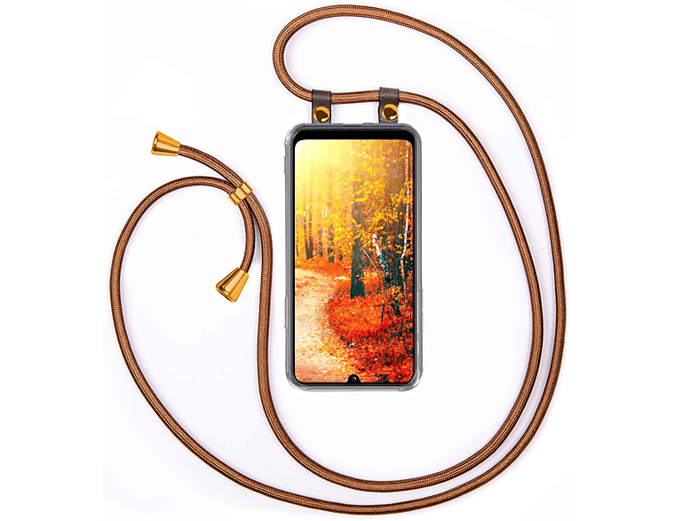 MOEX Handykette, Backcover, Xiaomi, Redmi 9AT, Shiny Brown