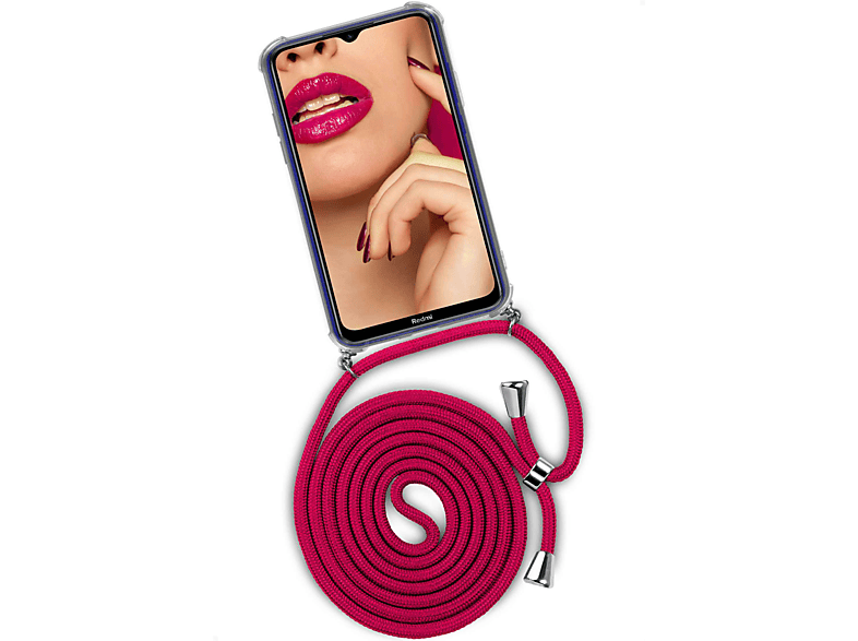 ONEFLOW Twist Case, Backcover, Xiaomi, Redmi Note 8T, Hot Kiss (Silber)