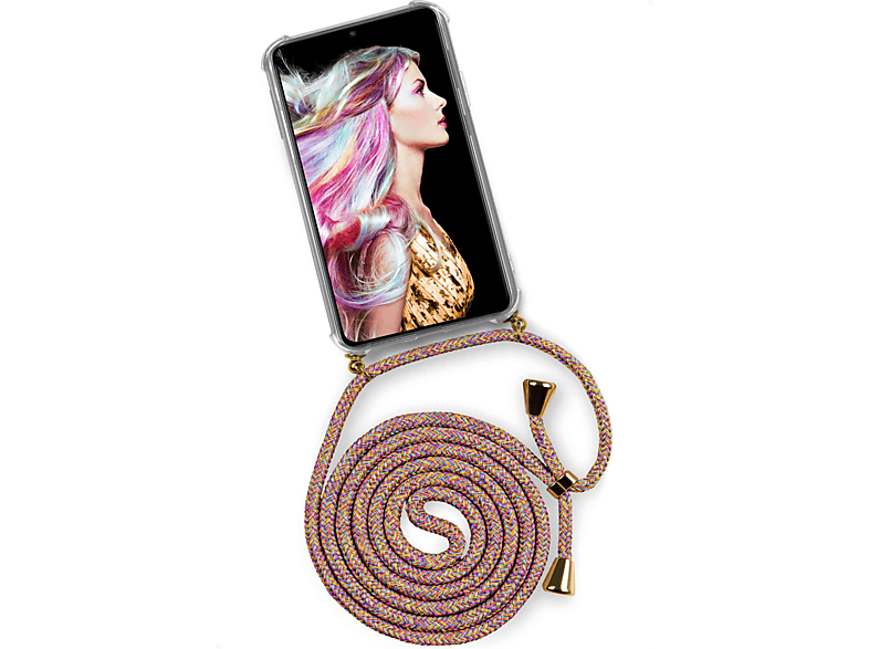 Rainbow Sunny Galaxy Samsung, Backcover, Case, (Gold) S21 ONEFLOW Twist Ultra,