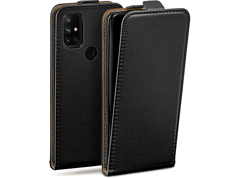 5G, Nord Flip Flip OnePlus, MOEX N10 Cover, Deep-Black Case,