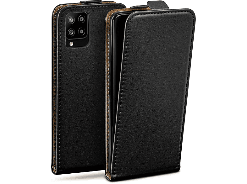 MOEX Flip Case, Flip Cover, Samsung, Galaxy A42 5G, Deep-Black