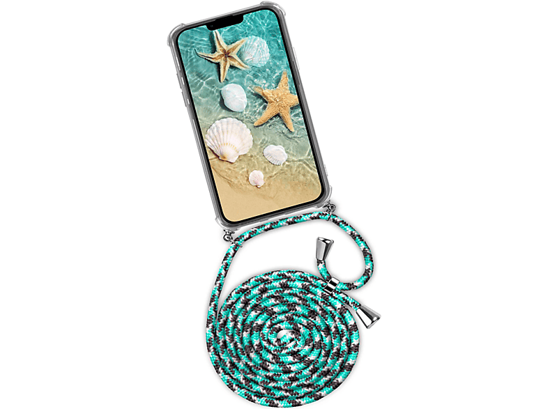 ONEFLOW Twist Case, Seashell (Silber) Backcover, Apple, 14, iPhone