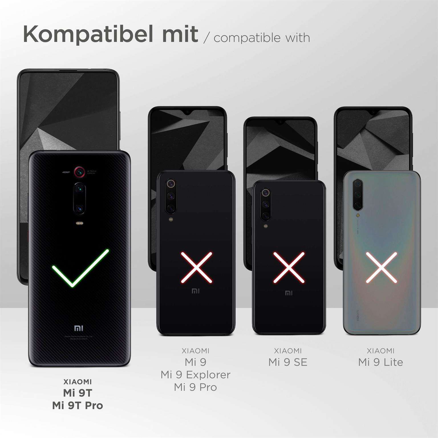 Schwarz Xiaomi, Mi MOEX Backcover, 9T, Handykette,