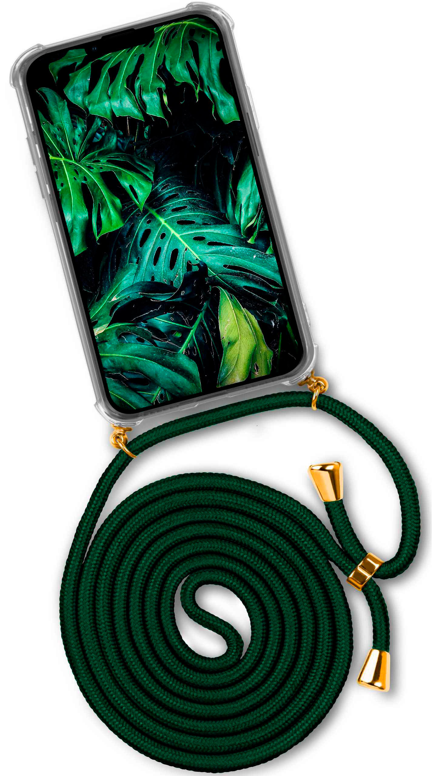 Jungle Deepest Backcover, ONEFLOW (Gold) Case, Apple, iPhone Plus, 14 Twist