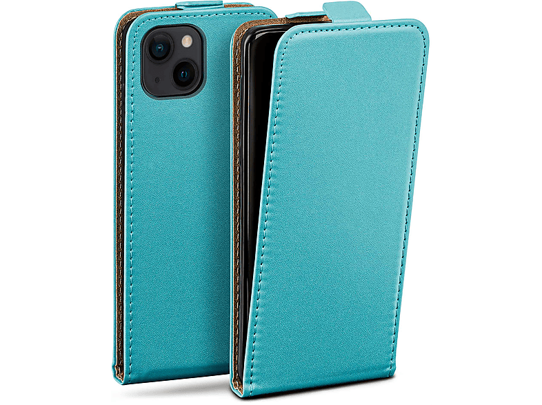 MOEX Flip Case, 14 Cover, iPhone Plus, Aqua-Cyan Flip Apple