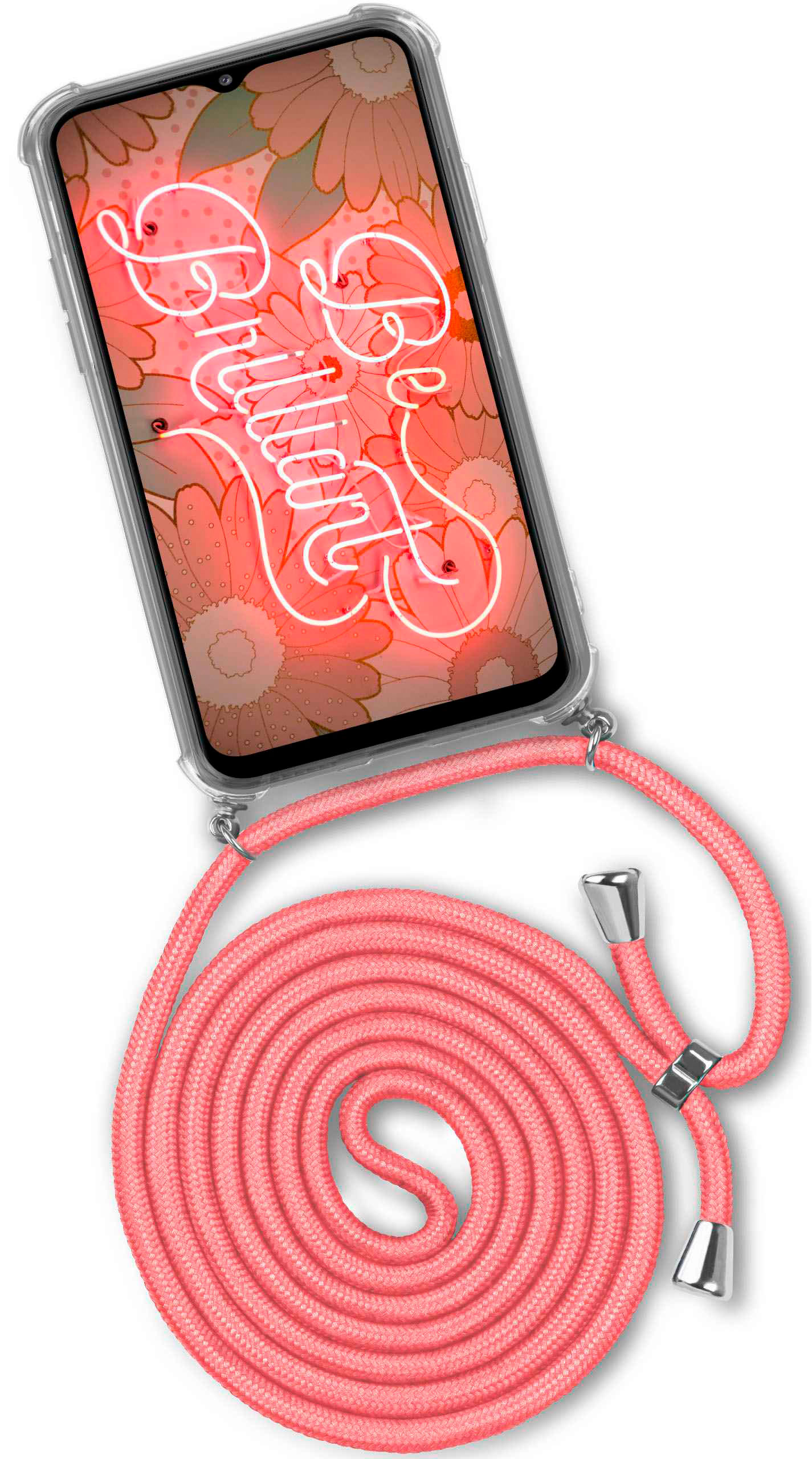 ONEFLOW Twist Case, Kooky (Silber) Galaxy Samsung, Flamingo A23 5G, Backcover