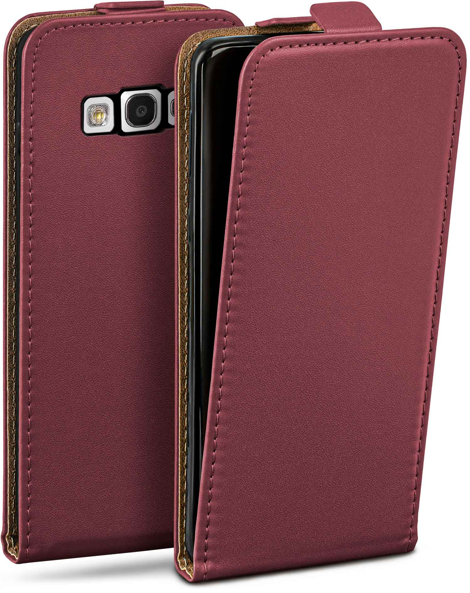 MOEX Flip Case, Samsung, Maroon-Red Flip Cover, S3, Galaxy