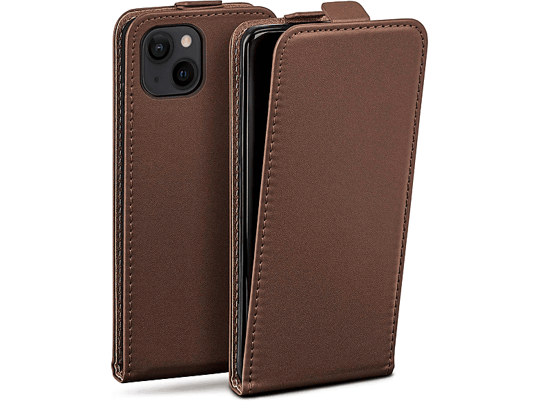 Oxide-Brown Flip Case, Cover, Flip 14, Apple, iPhone MOEX