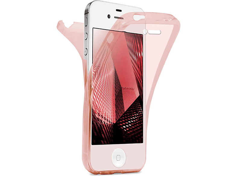 MOEX Double Case, Full Rose Cover, 4, iPhone Apple