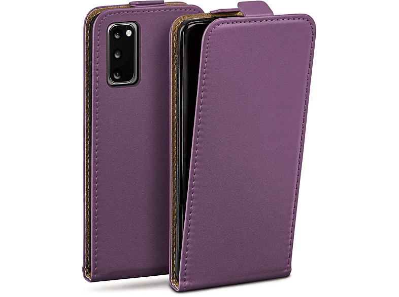 MOEX Flip Case, Flip Cover, Samsung, Galaxy S20 5G, Indigo-Violet