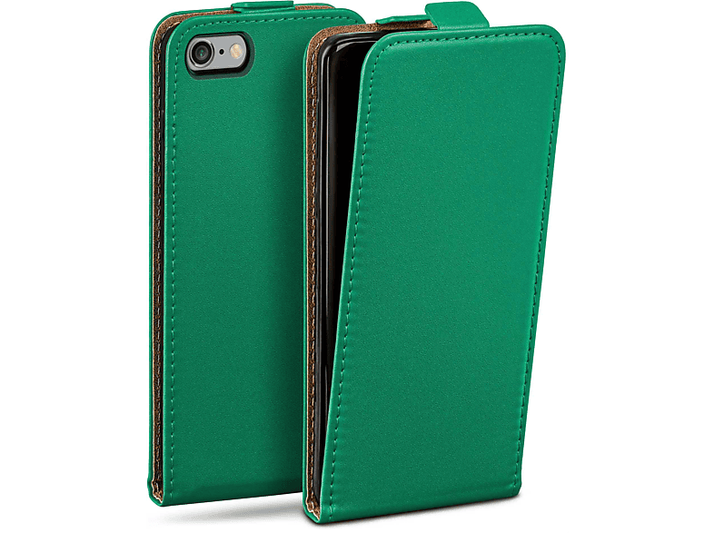 MOEX Flip Case, Flip Cover, Apple, iPhone 6, Emerald-Green