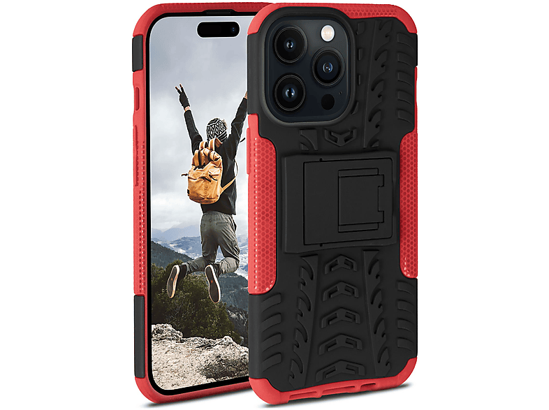 ONEFLOW Tank Case, Backcover, Apple, iPhone 14 Pro, Vulcano | Backcover