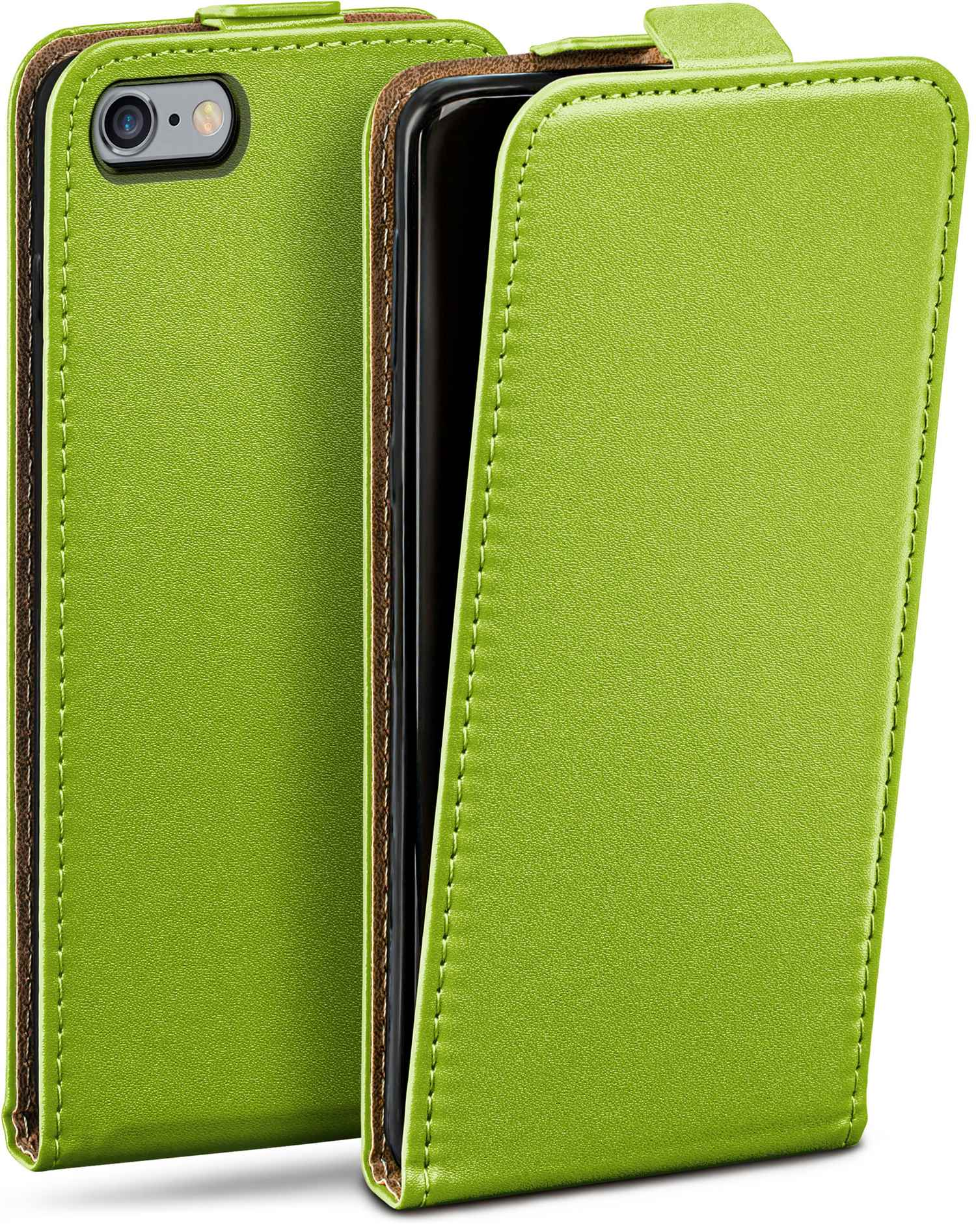 Apple, Flip Flip iPhone MOEX Cover, 6, Lime-Green Case,