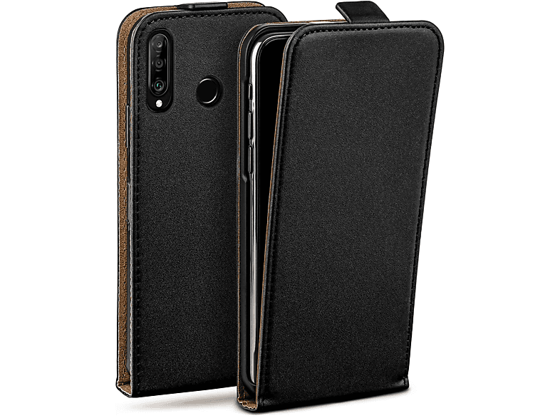 Edition, New Flip Case, MOEX Huawei, Lite Cover, Flip Deep-Black P30