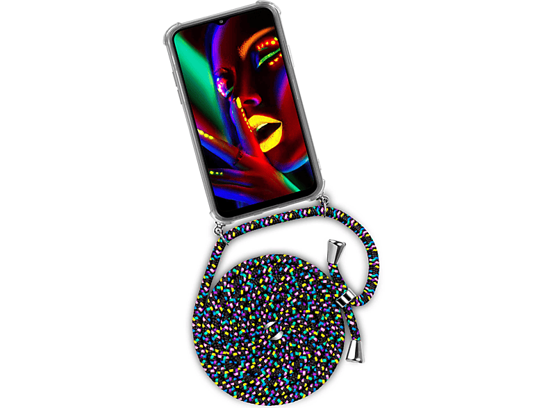 ONEFLOW Twist Backcover, Samsung, 5G, A23 (Silber) Galaxy Fever Night Case