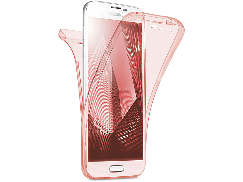MOEX Double Case, Full Cover, Samsung, Galaxy S5 Neo, Rose