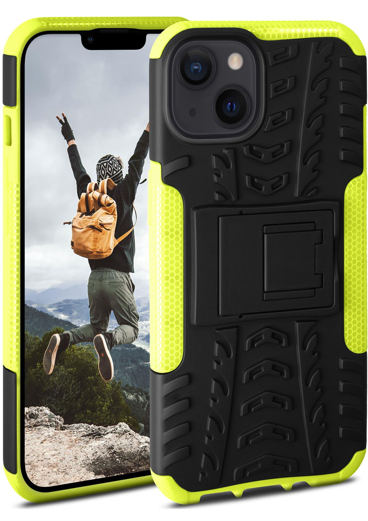 ONEFLOW Tank Case, Backcover, Apple, iPhone 14 Plus, Lime | SATURN