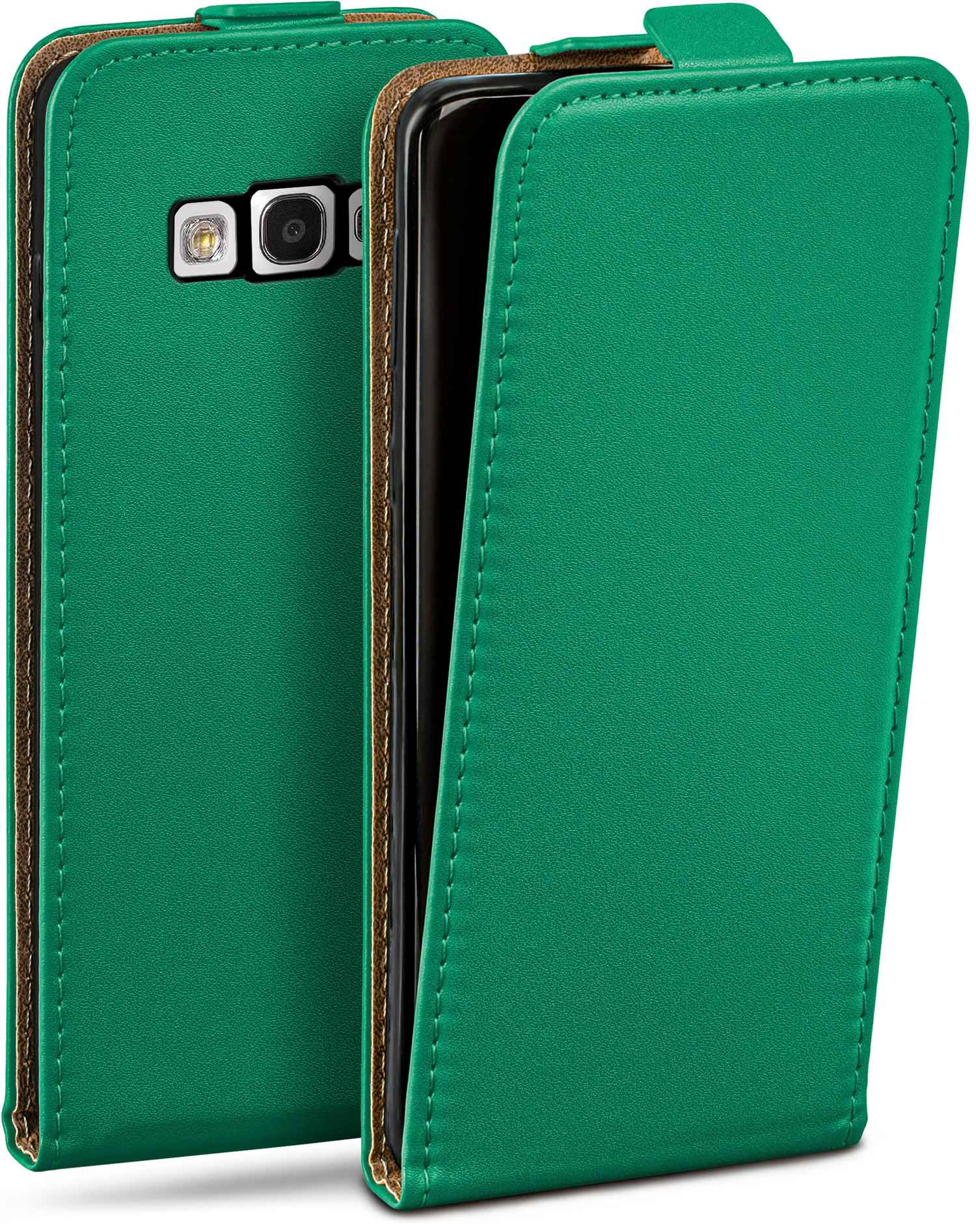Cover, Flip S3, Galaxy Flip Case, Emerald-Green MOEX Samsung,