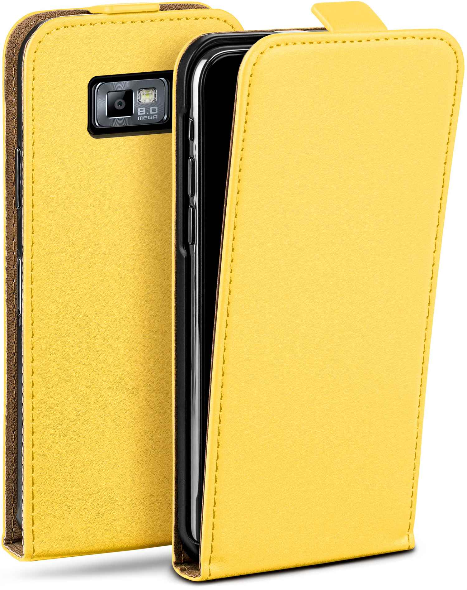 Flip Case, Cover, S2, Galaxy MOEX Flip Samsung, Acid-Yellow