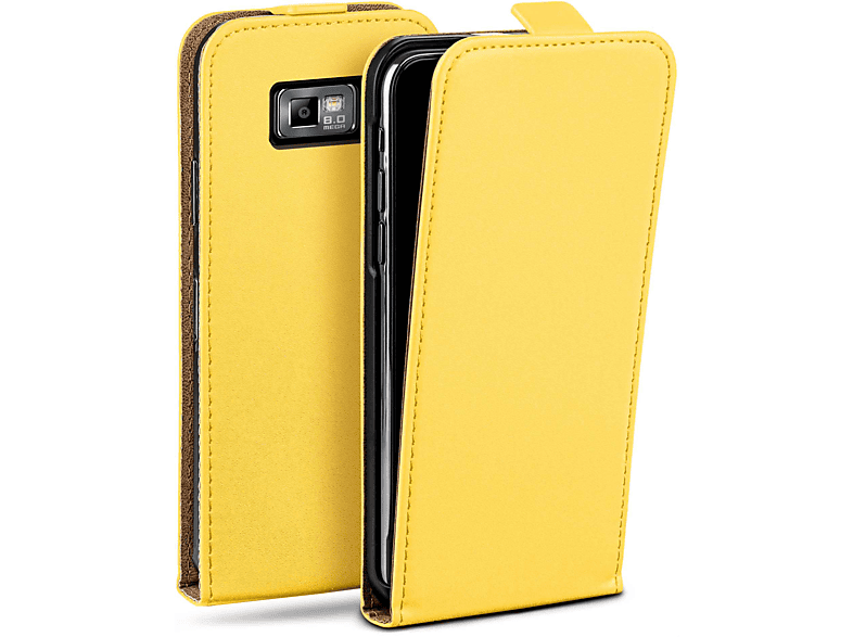 Flip Case, Cover, S2, Galaxy MOEX Flip Samsung, Acid-Yellow