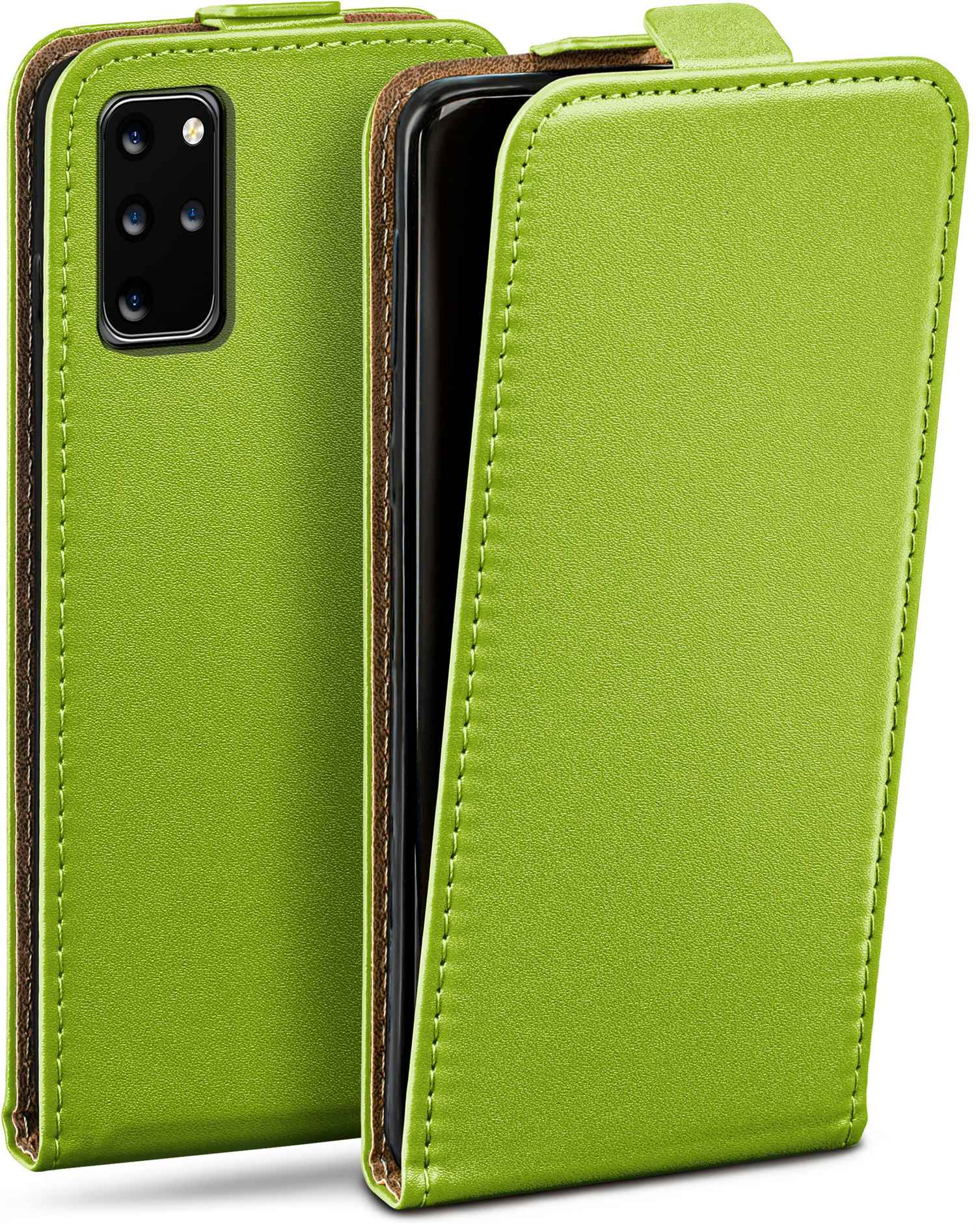 MOEX Flip Case, Flip Cover, Plus, Samsung, Lime-Green S20 Galaxy