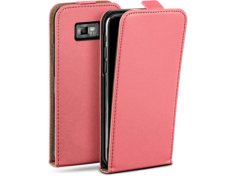 MOEX Flip Case, Flip Cover, Samsung, Galaxy S2, Coral-Rose