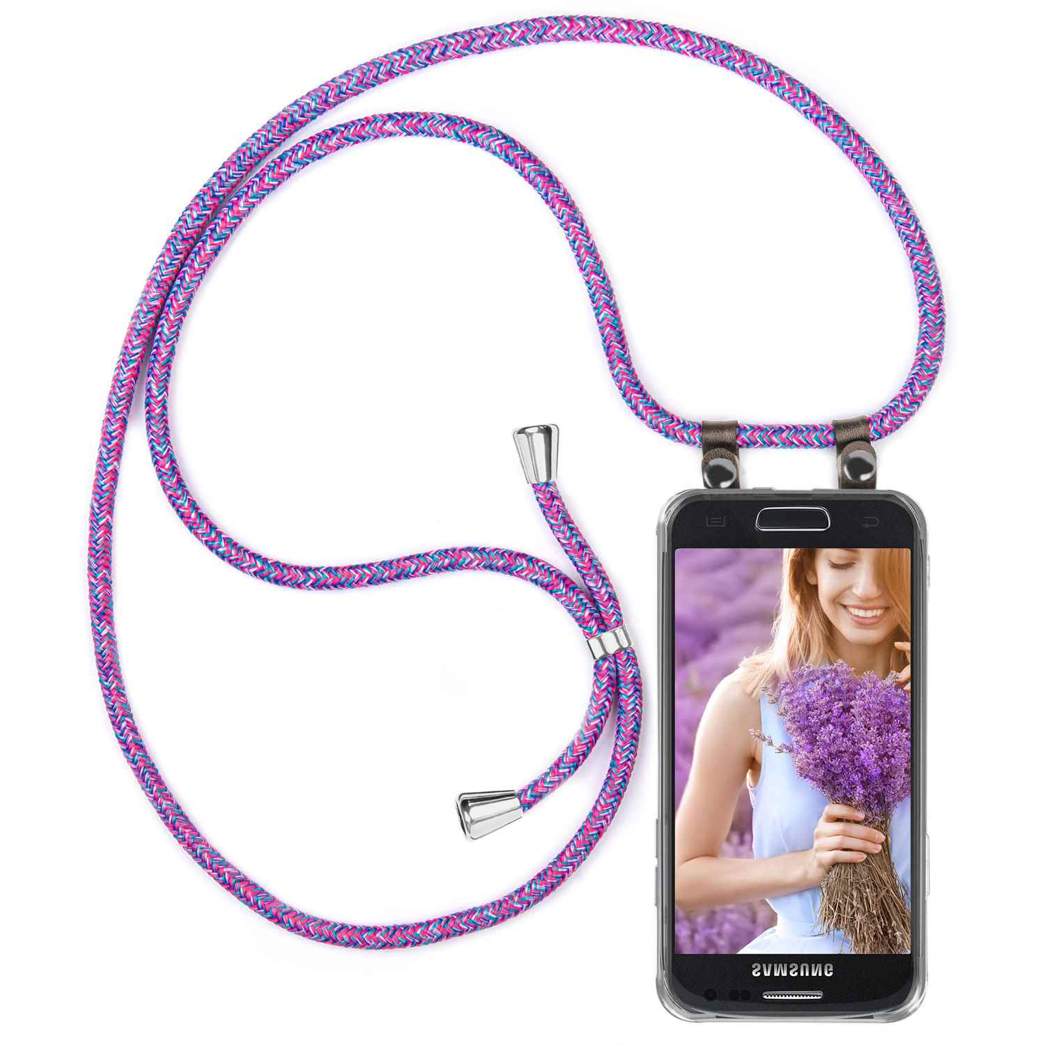 Lila Handykette, MOEX Pink S3, Galaxy Backcover, Samsung,