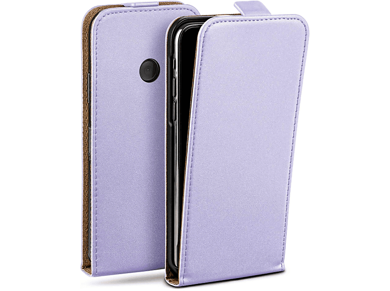 MOEX Flip Case, Nokia, Lumia 525, Flip Violescent Cover