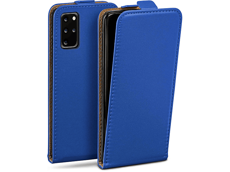 MOEX Flip Case, Flip Cover, Samsung, Galaxy S20 Plus 5G, Royal-Blue