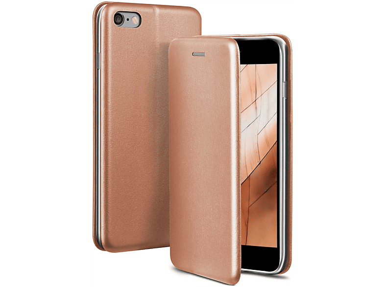 ONEFLOW Business Case, Flip Cover, Apple, iPhone 6, Seasons - Rosé