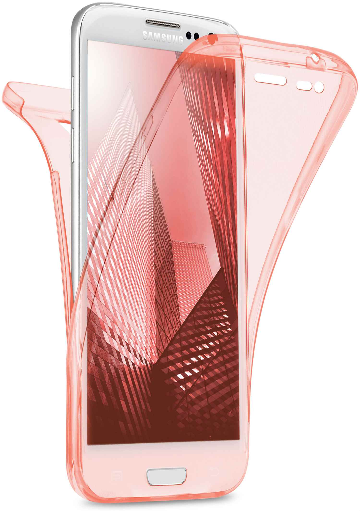 Double Samsung, Galaxy MOEX S3 Rose Case, Neo, Full Cover,