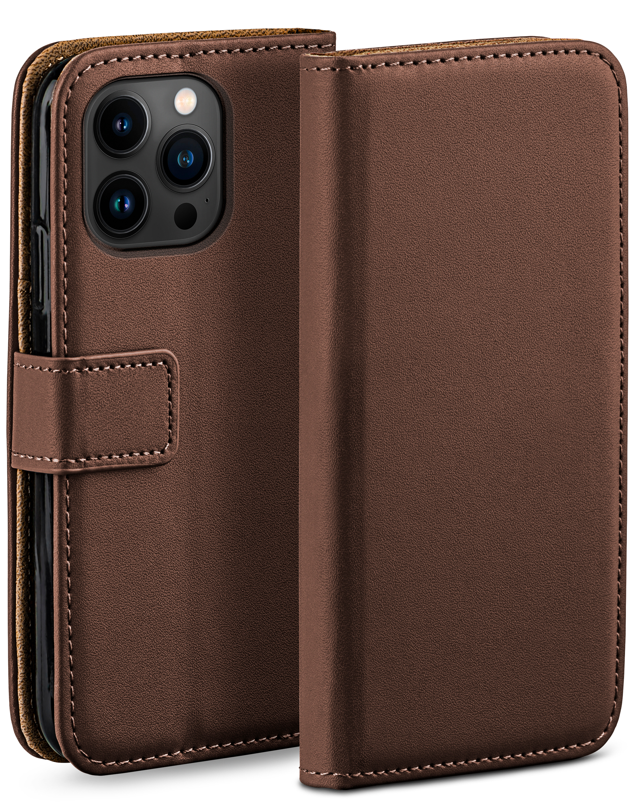 MOEX Book Oxide-Brown Pro Apple, Bookcover, Case, iPhone Max, 14