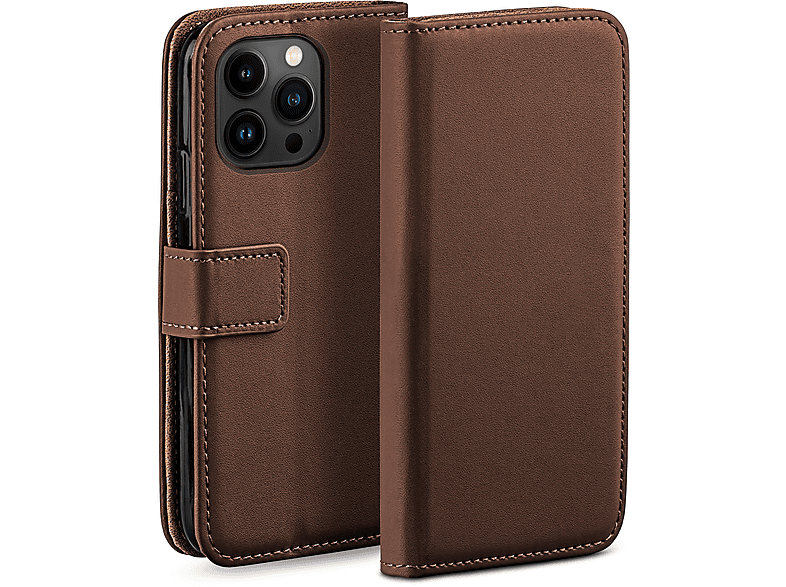 MOEX Book Case, Bookcover, Apple, iPhone 14 Pro Max, Oxide-Brown