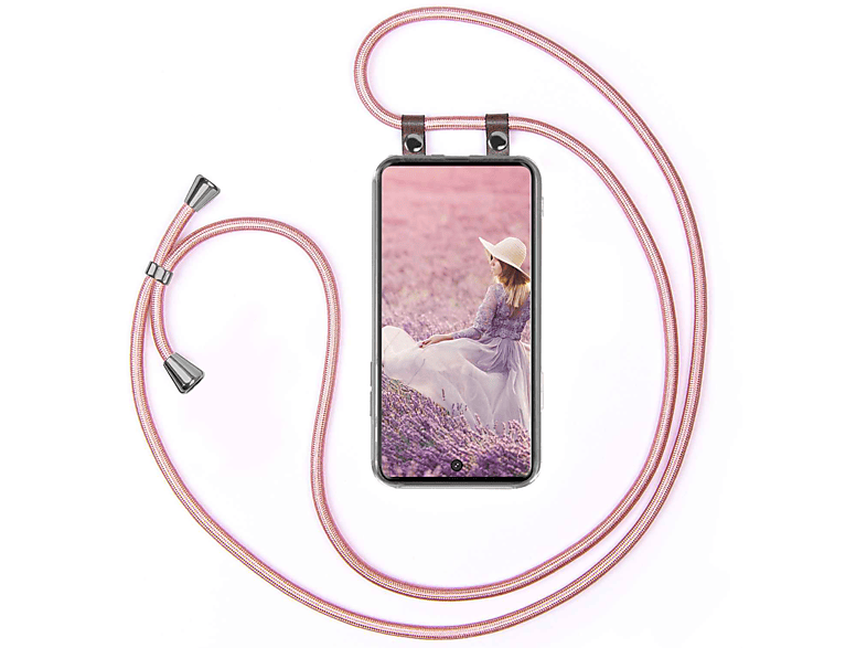 MOEX Handykette, Backcover, Samsung, Galaxy S20 Plus, Rose Gold