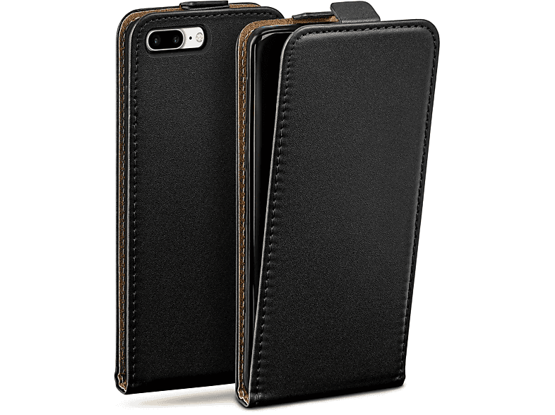 MOEX Flip Case, Flip Cover, Apple, 7 Plus, iPhone Deep-Black