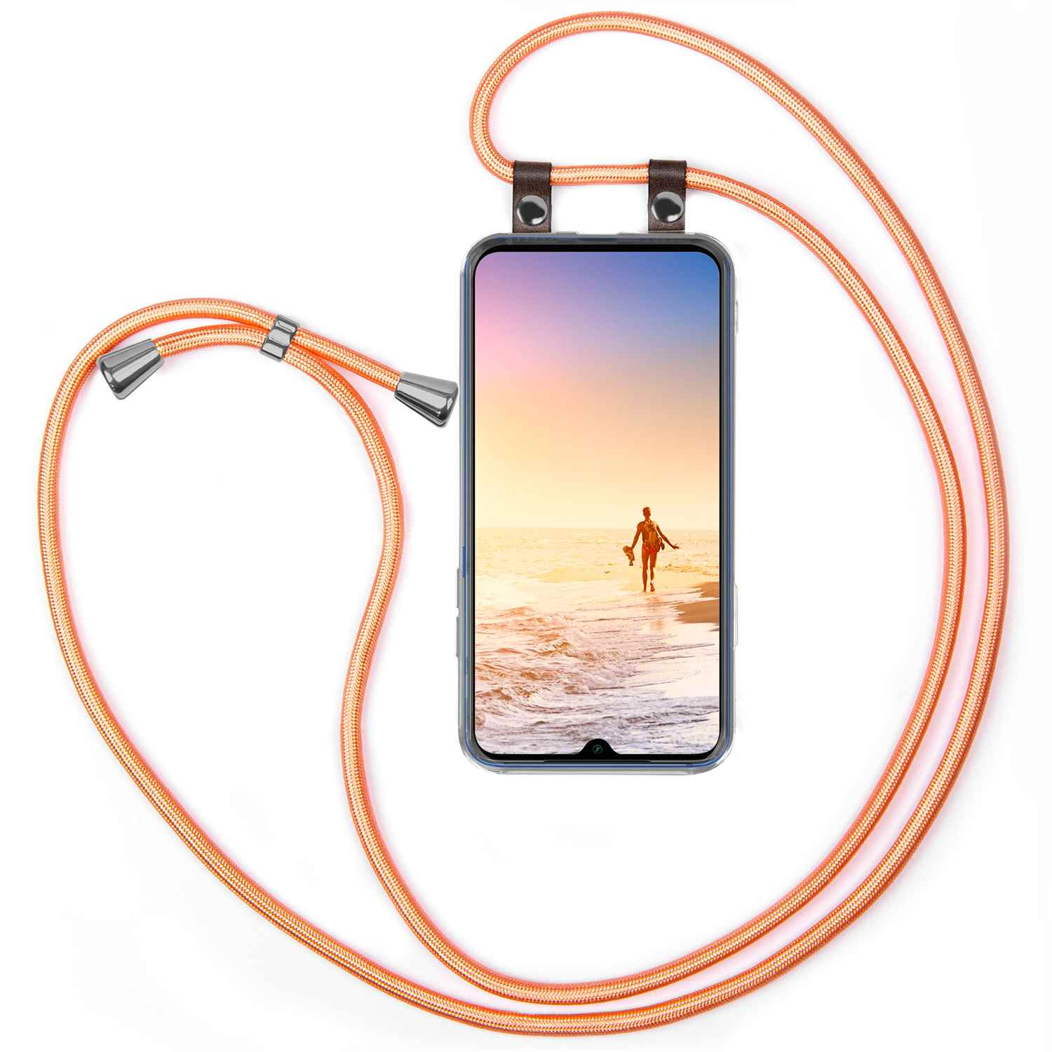 MOEX Handykette, Note Backcover, 10, Mi Xiaomi, Coral Shiny