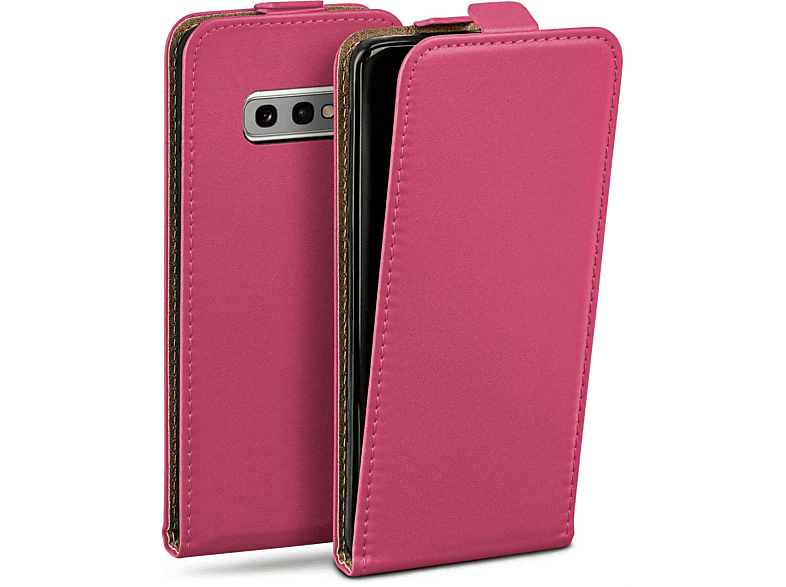 Flip S20, Galaxy Samsung, Case, Flip Cover, Berry-Fuchsia MOEX