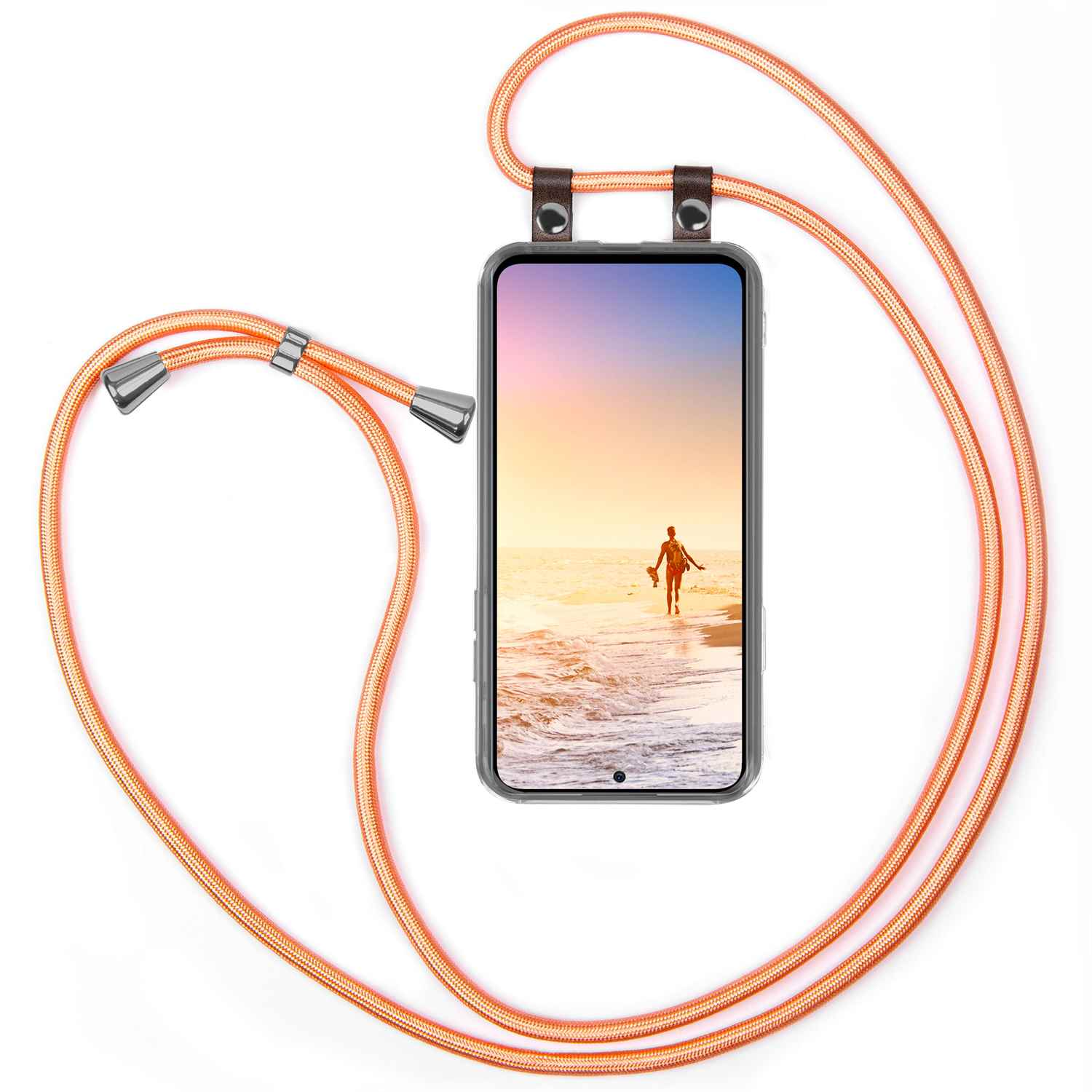 MOEX Handykette, Backcover, Xiaomi, Shiny Redmi Pro+ 11 5G, Coral Note