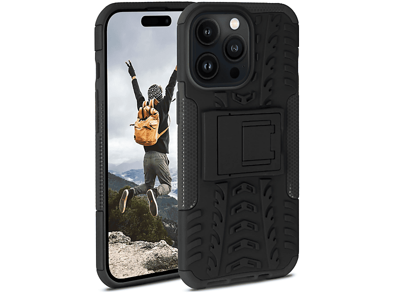 Pro Tank Obsidian 14 Backcover, Apple, Max, Case, ONEFLOW iPhone