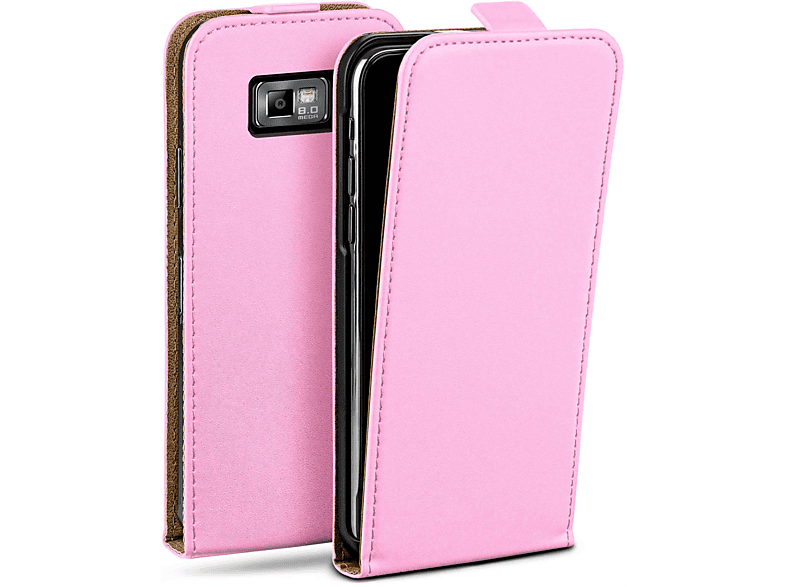 Case, S2, Samsung, Flip Galaxy Flip Icy-Pink Cover, MOEX