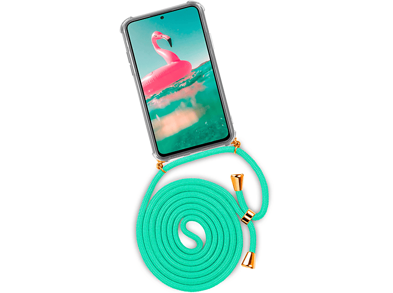 ONEFLOW Twist Case, Backcover, Xiaomi, Redmi Note 11 Pro, Icy Mint (Gold)