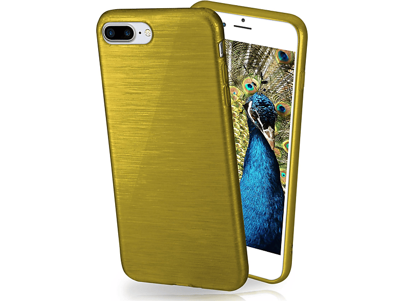 MOEX Brushed Case, Backcover, Apple, iPhone 7 Plus, Palm-Green