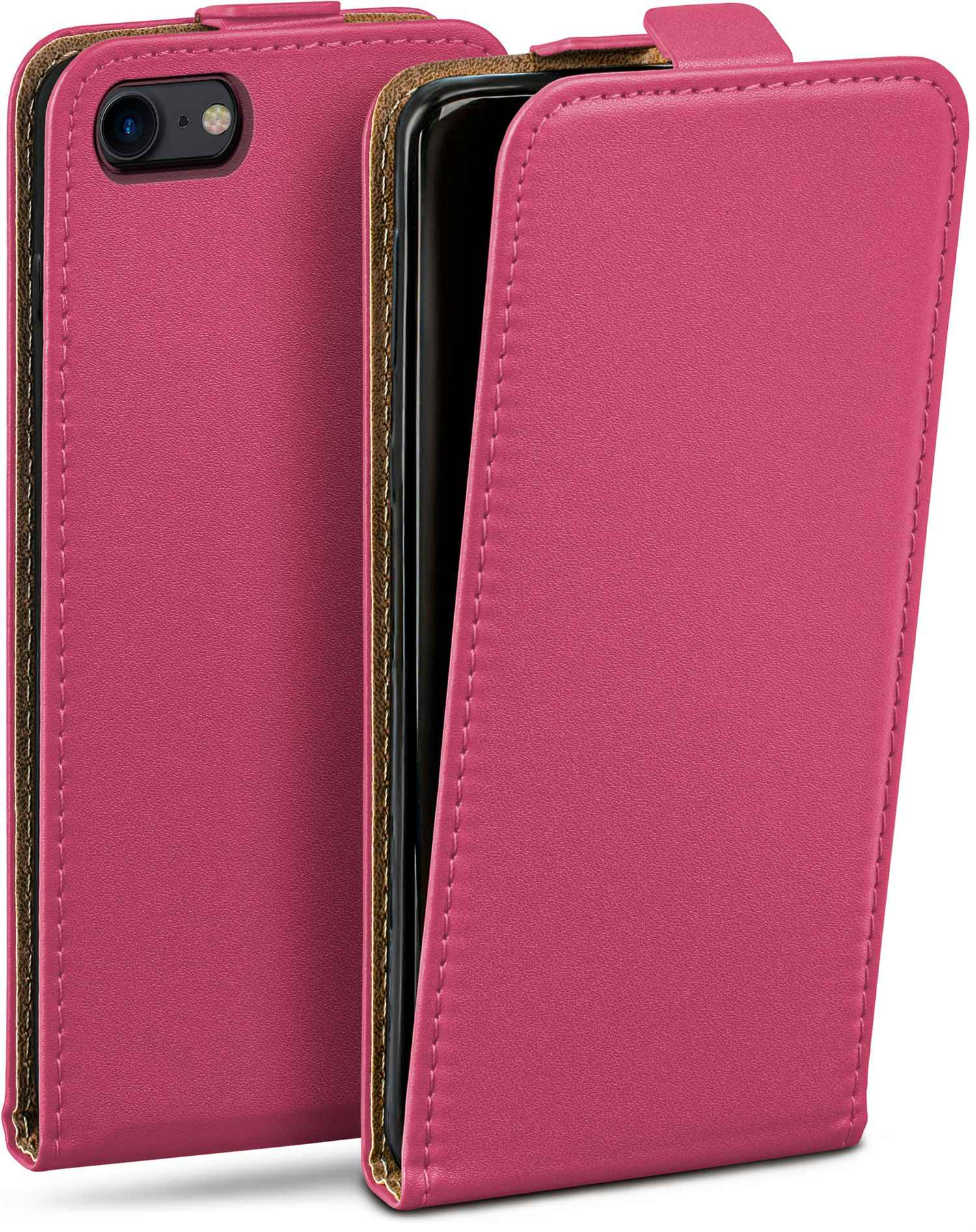 MOEX Flip Case, Flip Generation (2020), Cover, 2. Apple, iPhone SE Berry-Fuchsia