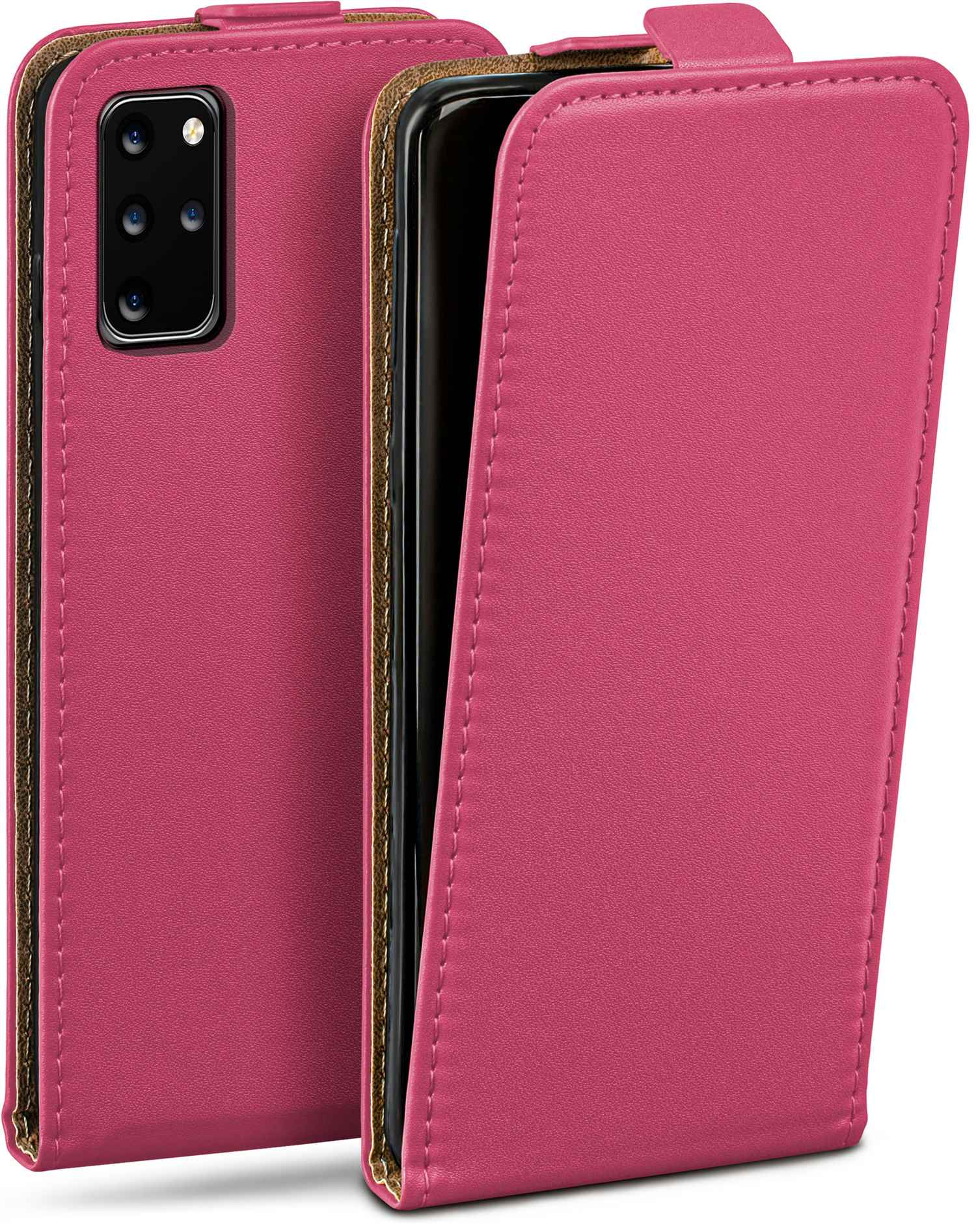 MOEX Flip Cover, Samsung, 5G, Berry-Fuchsia Flip Case, S20 Plus Galaxy