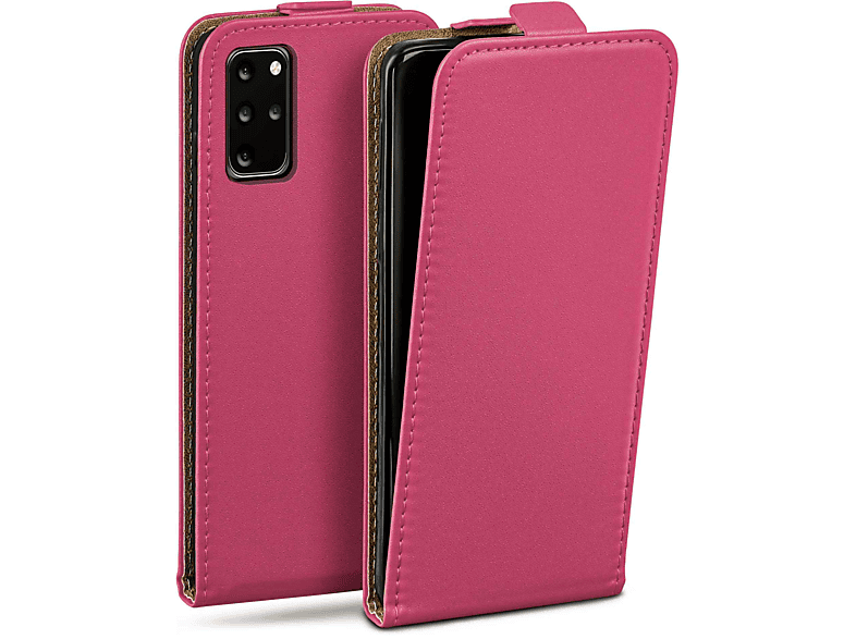 MOEX Flip Cover, Samsung, 5G, Berry-Fuchsia Flip Case, S20 Plus Galaxy