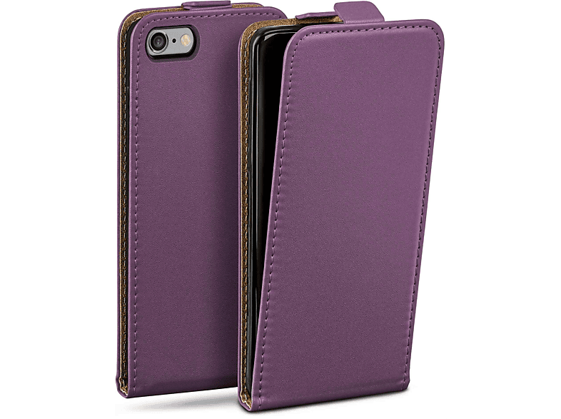 MOEX Flip Case, Flip Cover, 6, Apple, iPhone Indigo-Violet