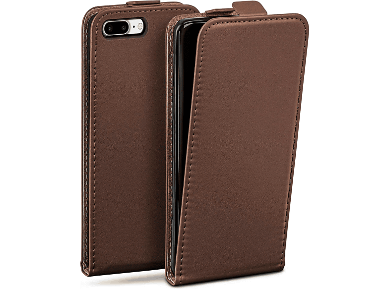 MOEX Flip 7 iPhone Case, Cover, Flip Oxide-Brown Plus, Apple