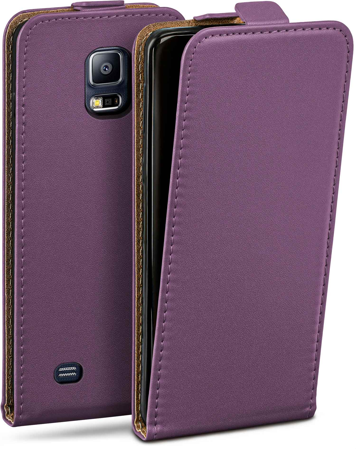 MOEX Flip Case, Flip Cover, Galaxy S5, Indigo-Violet Samsung